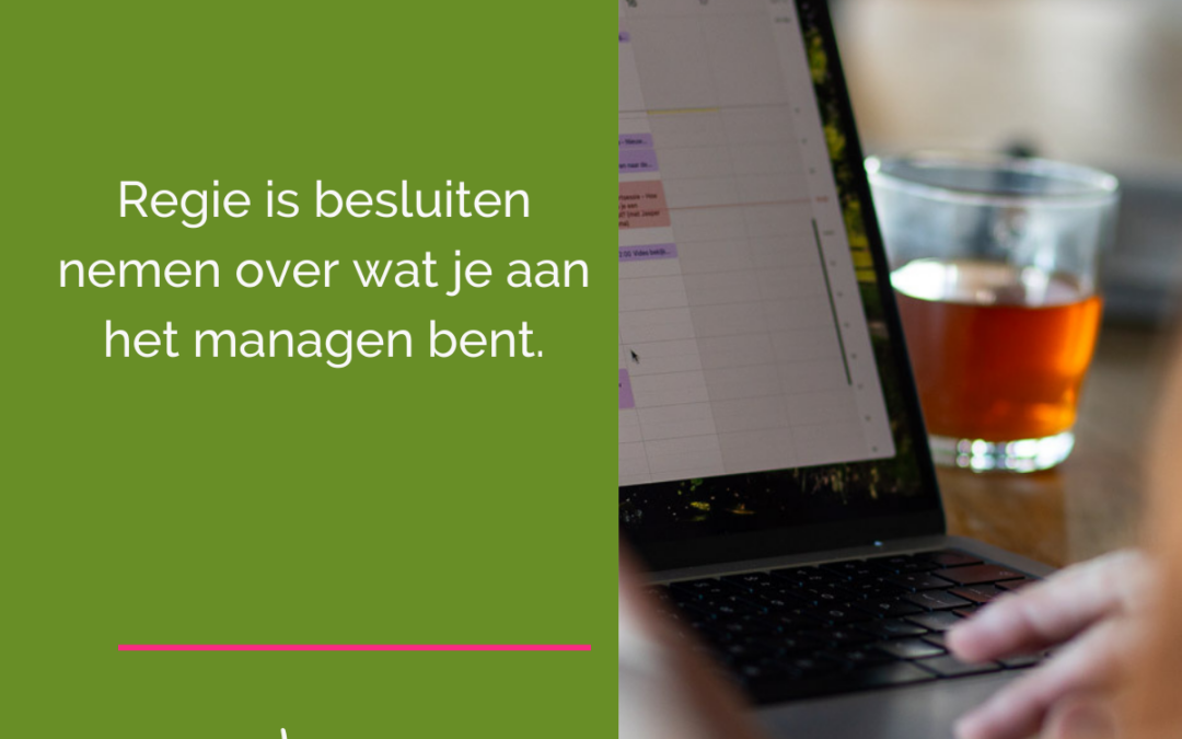 Je probleem is niet je planning